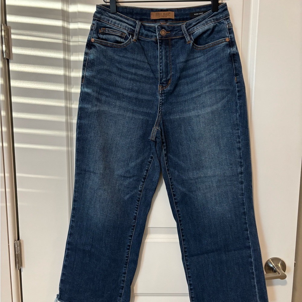 Judy Blue Dark Wash Straight Leg Jeans